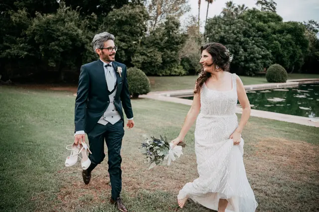 Reportaje de fotografía y vídeo de boda de Anna y Daniel en Jardines La Cartuja