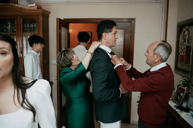 boda dominio vega requena iglesia Maria Angel preparativos