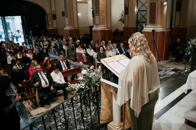 boda dominio vega requena iglesia Maria Angel ceremonia