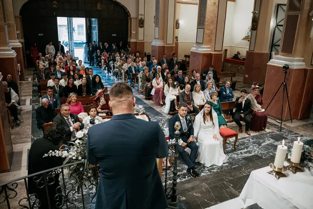 boda dominio vega requena iglesia Maria Angel ceremonia