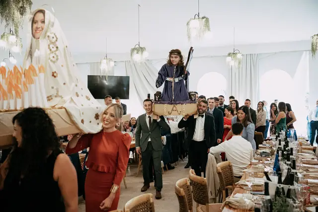 boda dominio vega requena iglesia Maria Angel banquete