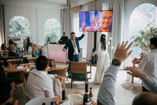 boda dominio vega requena iglesia Maria Angel banquete