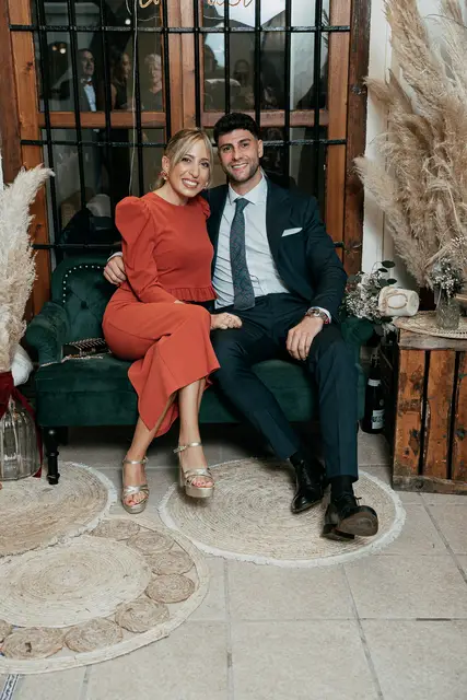 boda dominio vega requena iglesia Maria Angel photocall