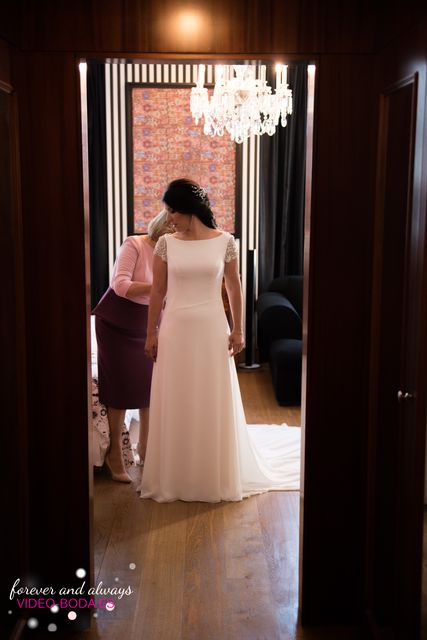 vestido de la novia