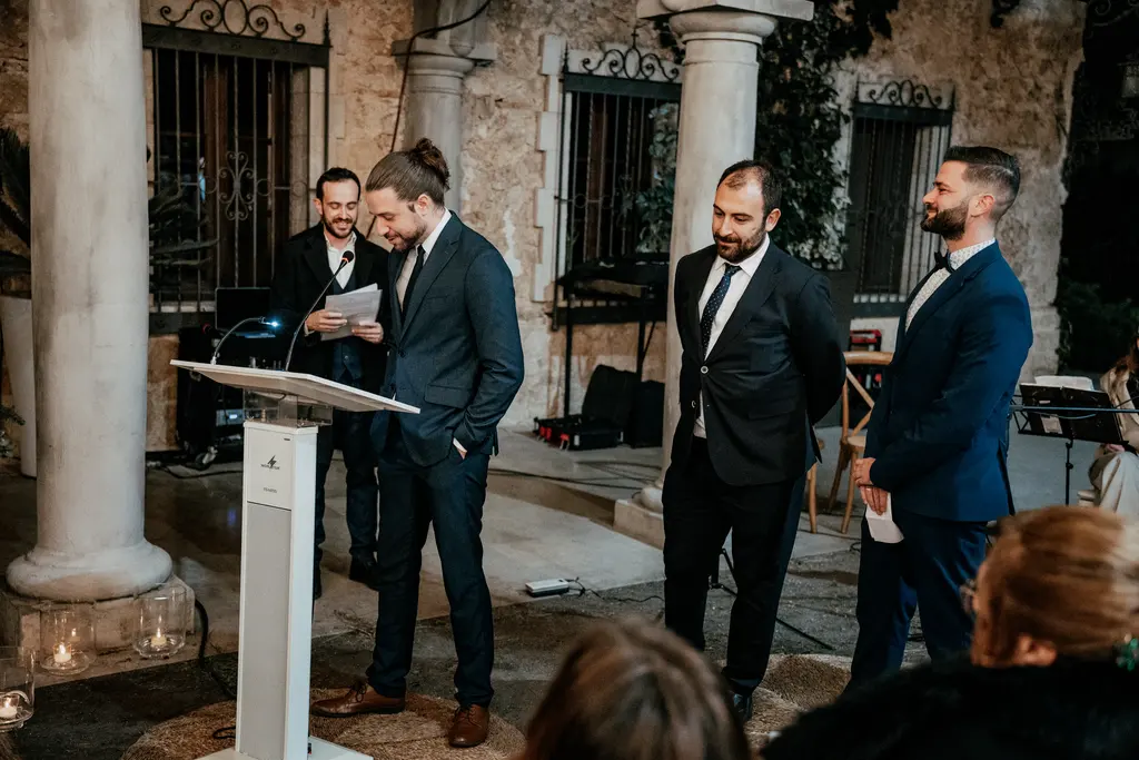 reportaje boda Itziar Carlos Ca pareja ceremonia