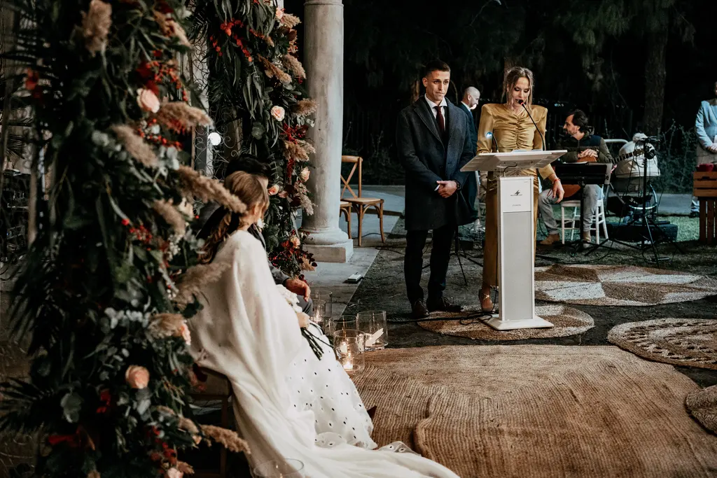 reportaje boda Itziar Carlos Ca pareja ceremonia