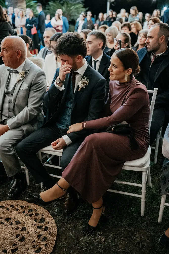 reportaje boda Itziar Carlos Ca pareja ceremonia