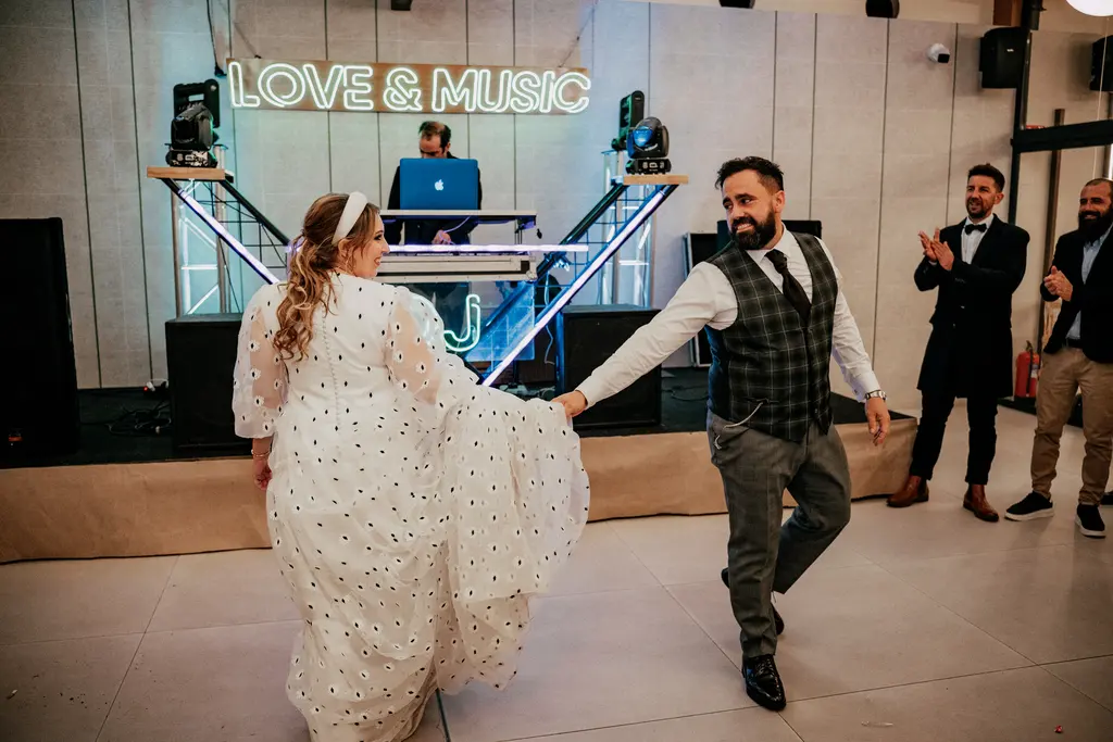 reportaje boda Itziar Carlos Ca pareja baile nupcial