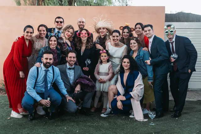 reportaje de boda 29 marzo 2025 hort villa grupales photocall