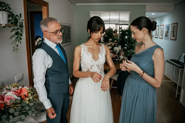 boda huerto Santa Maria Paula Vicent preparativos