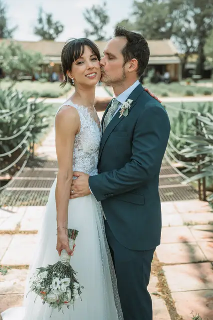 boda huerto Santa Maria Paula Vicent portada sesion pareja