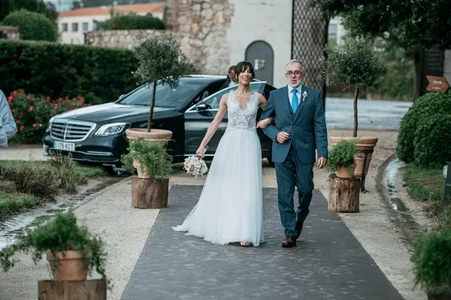 boda huerto Santa Maria Paula Vicent Salida / Entrada