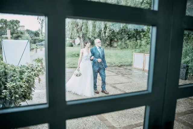 boda huerto Santa Maria Paula Vicent Salida / Entrada portada