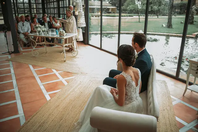 boda huerto Santa Maria Paula Vicent ceremonia