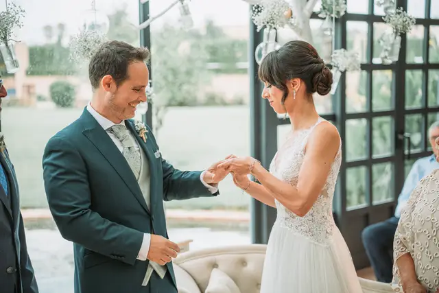 boda huerto Santa Maria Paula Vicent ceremonia