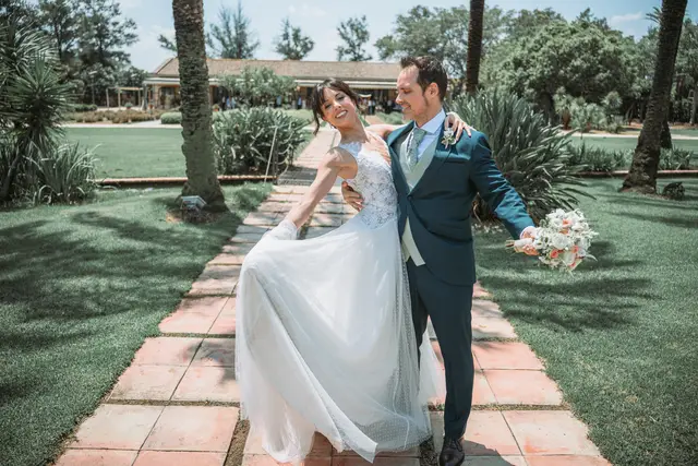 boda huerto Santa Maria Paula Vicent sesion pareja