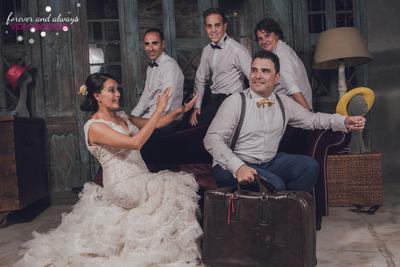 photocall revelado boda vintage valencia