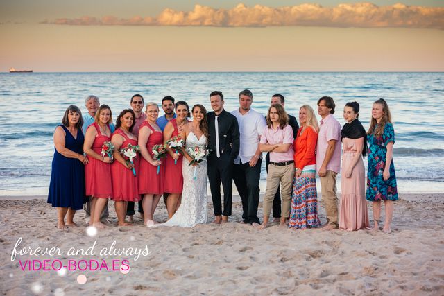 fotografías boda playa