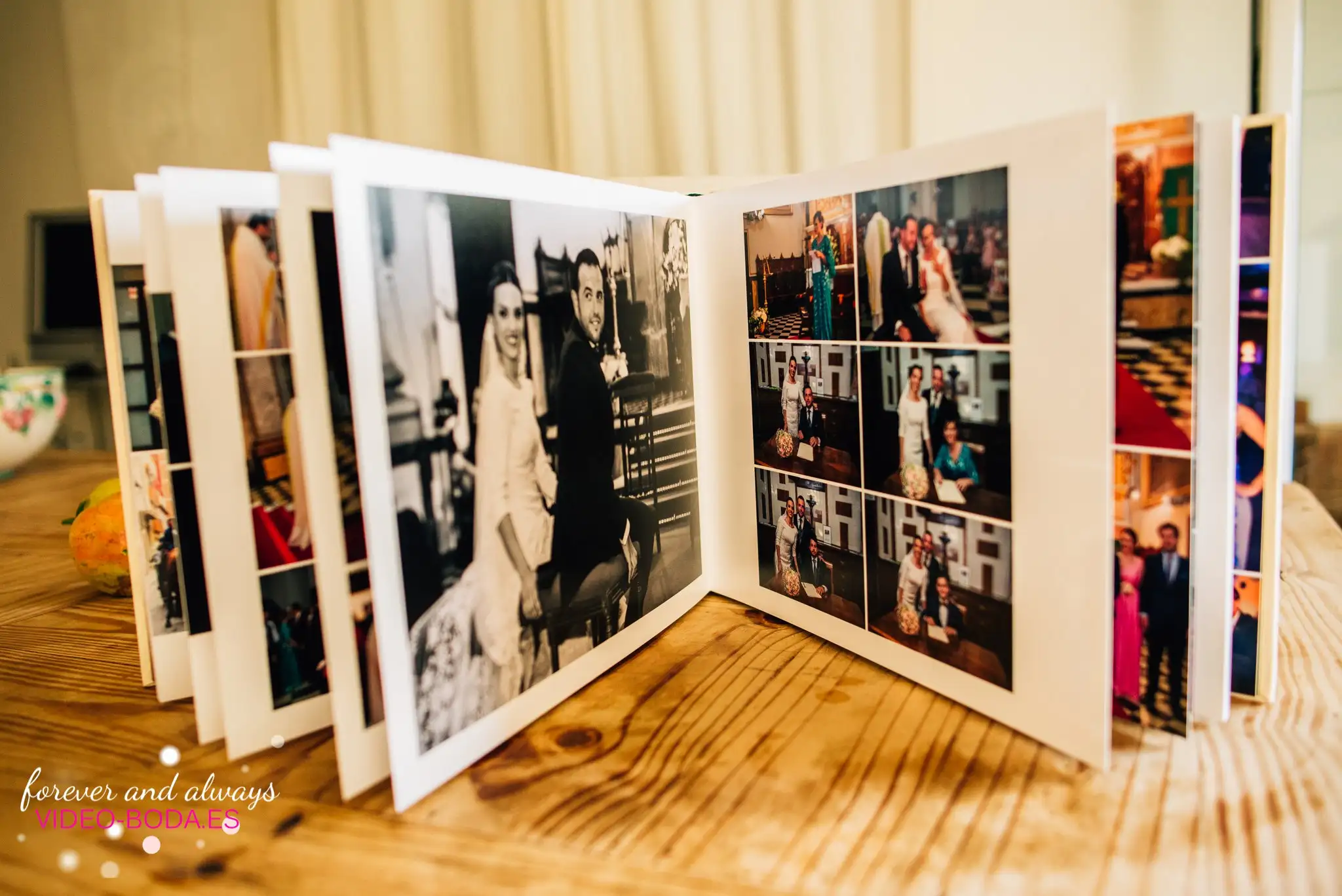álbum de boda, reportaje de boda impreso, libros originales