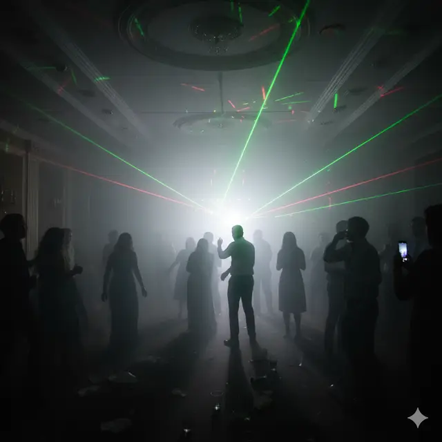 Imagen de ejemplo fiesta e iluminación