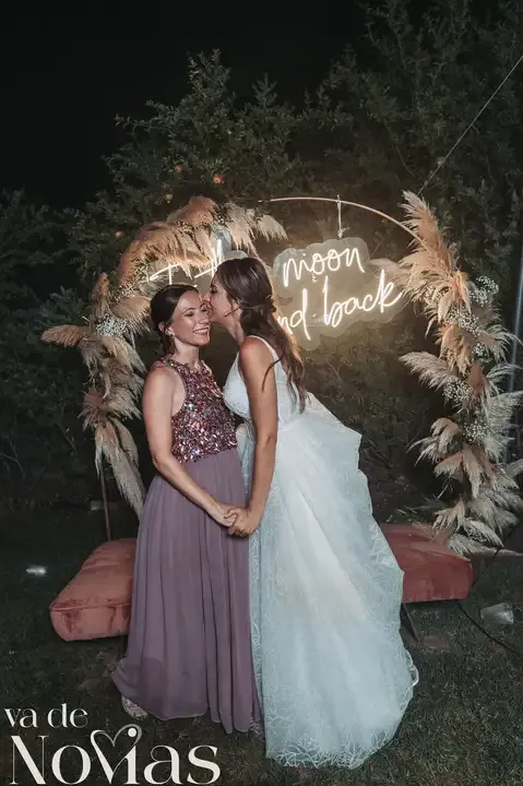 boda el Teular barbara Quino photocall