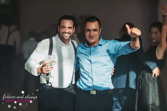 boda masia del carmen Laura Julian fiesta photocall