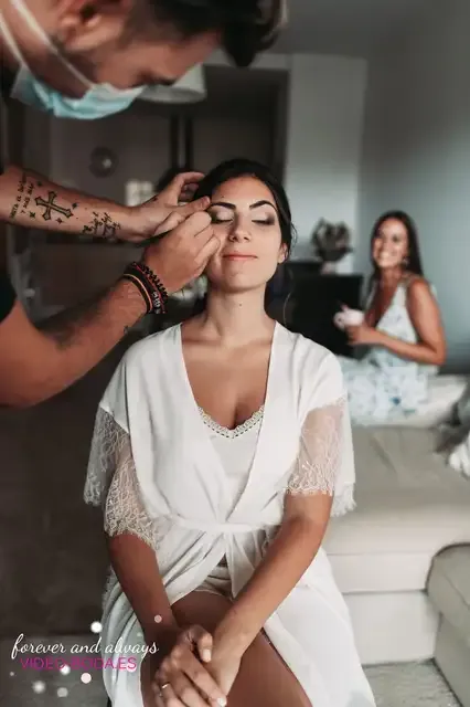 boda masia del carmen Laura Julian preparativos