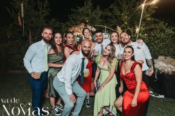 boda el Teular barbara Quino photocall